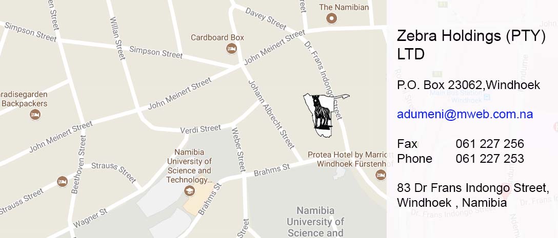 Contact Us - Zebra Holdings (PTY) Ltd